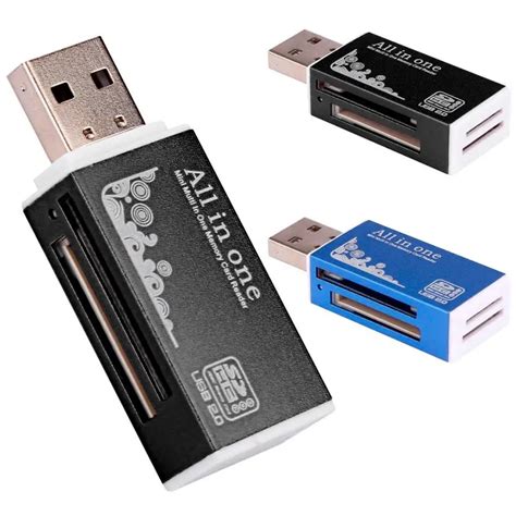 mini multi usb card reader